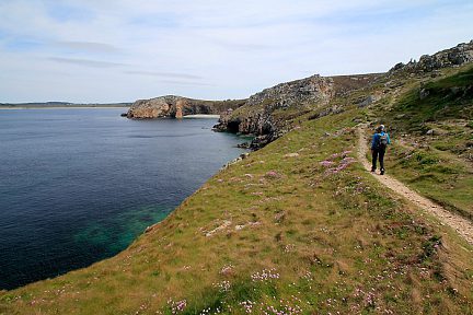Randonnée sur la pointe de Dinan dans le Finistère