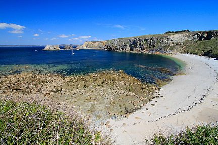 La belle plage de Porzh Naye