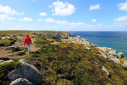 Randonnée à la pointe du Van dans le Finistère