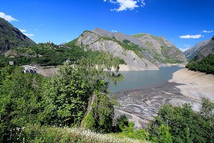 Lac du Chambon en Isère