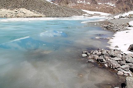 Lac du Glacier d'Arsine, un lieu magnifique