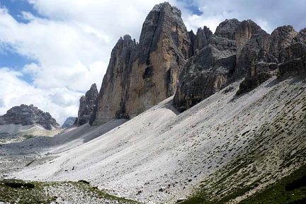 Tre Cime di Lavaredo, versant nord