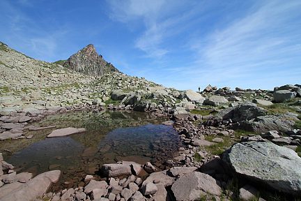 Lac de Cantet dans les Pyrénées
