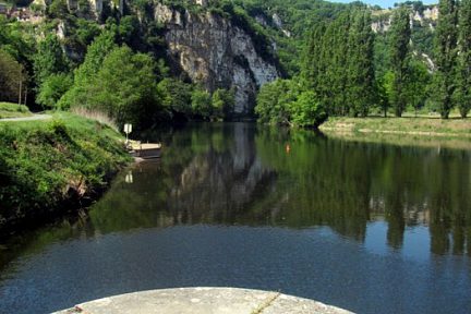 Dans le Lot : Saint Cirq Lapopie