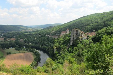 Saint Cirq Lapopie et sa vallée du Lot