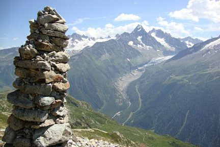Cairn et Glacier d' Argentière