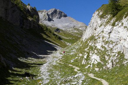 Ascension du Grand Chavalard, vue 1