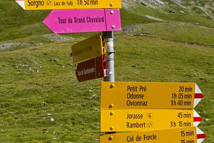 Ascension du Grand Chavalard, vue 2