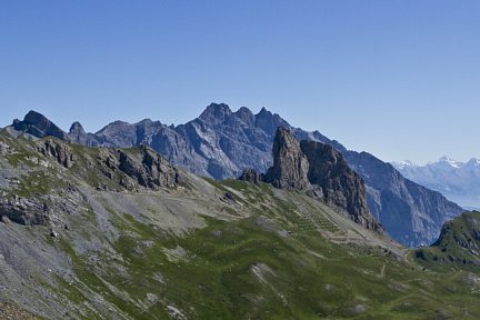 Ascension du Grand Chavalard, vue 4