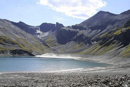 Lac d'Emosson, panorama de montagne 7