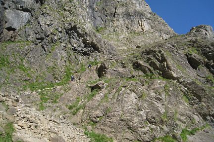 Gavarnie, brèche de Roland via l'échelle de Sarradets