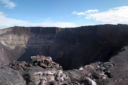 Panorama du cratère Dolomieu