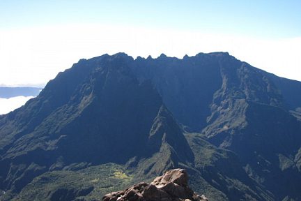 Pîton des neiges depuis le Grand Bénare