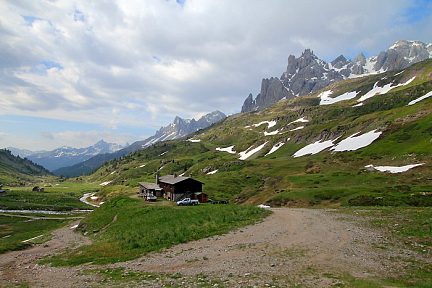 Refuge des Drayères, montée sur le sentier