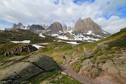 Randonnée vers le lac de la Clarée
