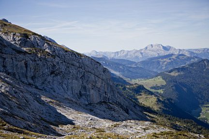 Refuge Gramusset - Col Vert : paysage de carte postale