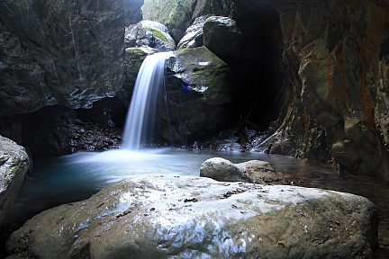Cascade dans les gorges de Kakuetta