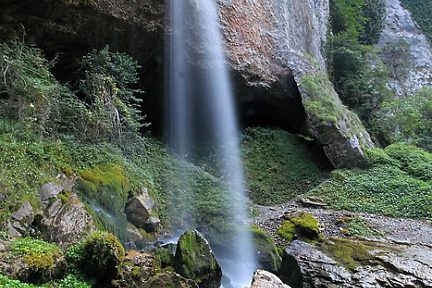 La grande cascade dans les gorges de Kakuetta