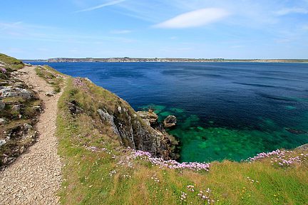 Panorama depuis la pointe de Dinan, Bretagne