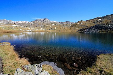 Arrivée au lac Long
