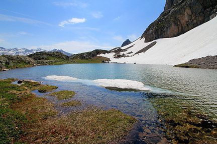Montée au lac de la Clarée depuis les chalets de Laval