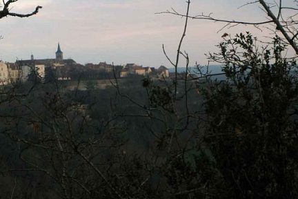 VUE DU VILLAGE AU DESSUS DE VERPAN