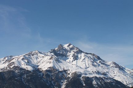 La Dent Parrachée vue depuis Saint-Pierre-d'Extravache