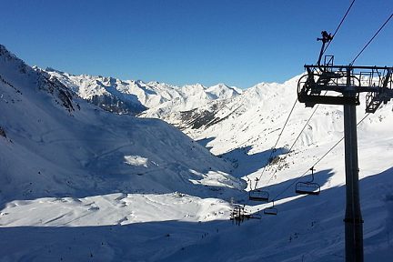 Panorama sur la station de ski de Barèges