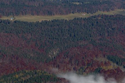 Entre ciel et brume dans le Jura