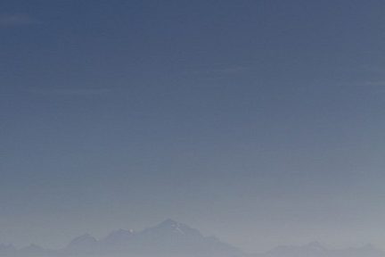 Le Mont-Blanc depuis le Jura