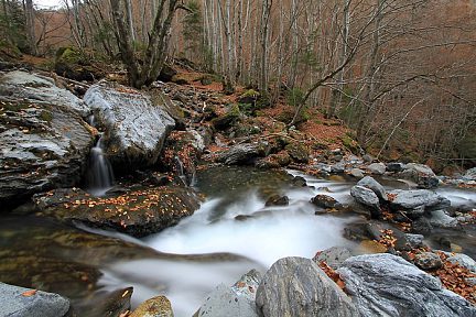 De belles couleurs d'automne dans les Pyrénées