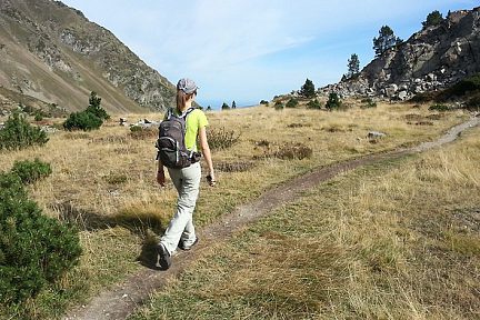 Montée au lac de Gréziolles