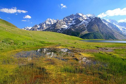 Lac du Pontet, balade près de La Grave, Hautes-Alpes