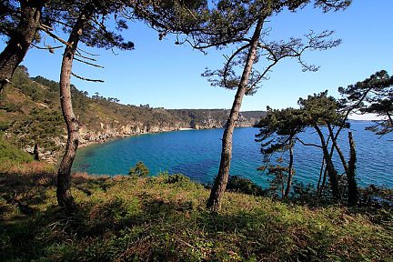 Sentier du Cap de la Chèvre en Bretagne