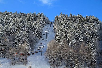 Télésiège de la Laquette à la station de ski de Barèges