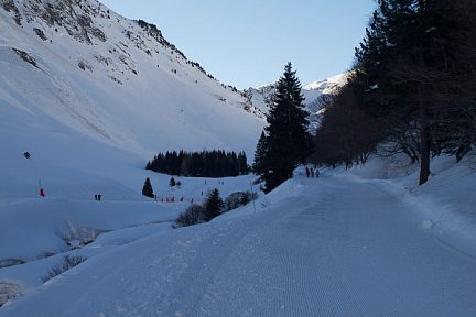 Randonnée dans la neige depuis Tournaboup à Barèges