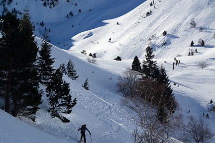 Ski de randonnée à Barèges