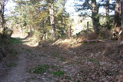 La Regordane ou chemin Saint Gilles.
