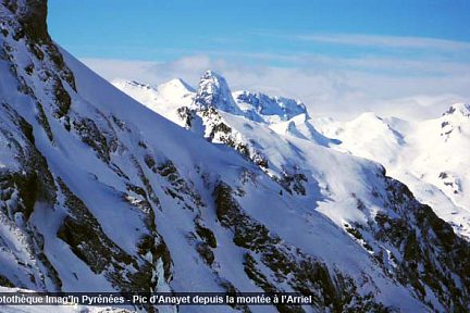 Anayet depuis la montée à l'Arriel
