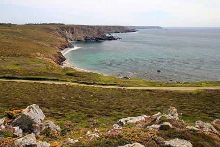 Vue depuis le parking de la pointe de Dinan