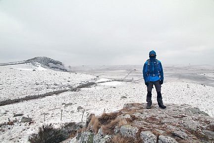 Sur le plateau de l'Aubrac il fait froid
