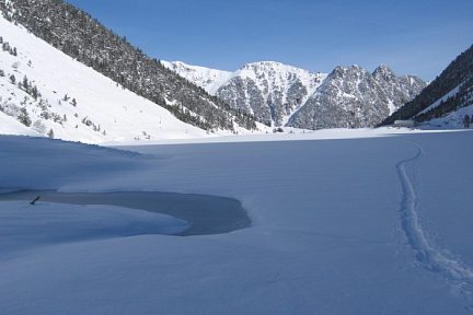 traversee du lac de gaube