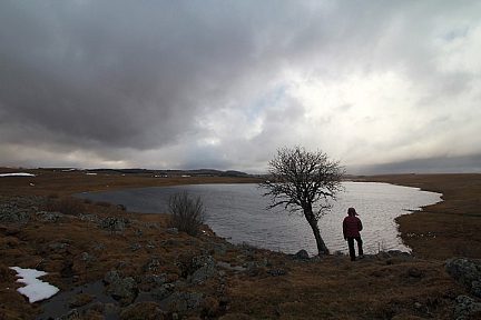 Test de matériel au lac de Saint Andéol en Lozère