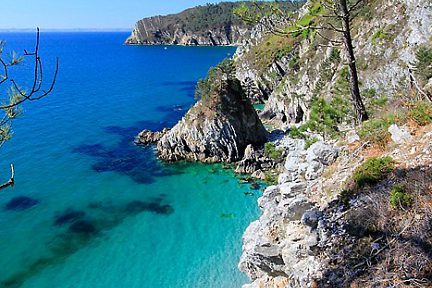 Littoral breton le long du GR 34