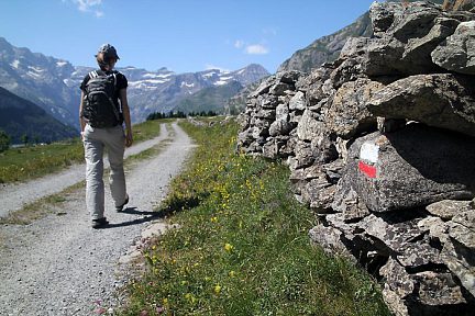 GR 10 sur le plateau de Saugué