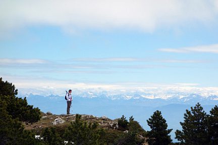 Les Alpes depuis le Jura