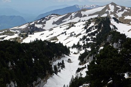 Canyon au Crêt-de-la-Neige