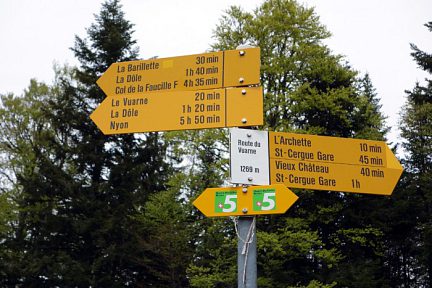 Chemin des Crêtes du Jura
