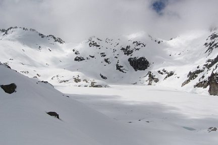 Lac de Migouélou et col d'Artouste