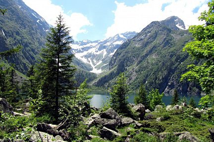 Lac du Lauvitel, dans le Vallon du Lauvitel